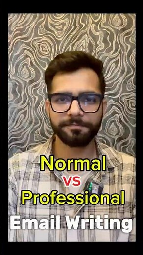 Write Emails Like a Pro! 🚀 | Normal vs Professional Email Writing Tips #emailwriting #email