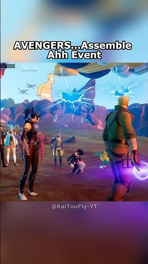 AVENGERS Assemble Ahh Event😂💀 #fortnite #gaming #fortnitememes