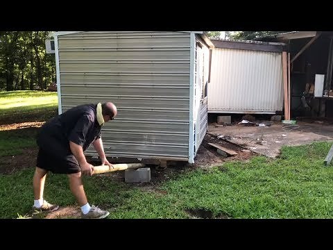 Easy way to move a shed