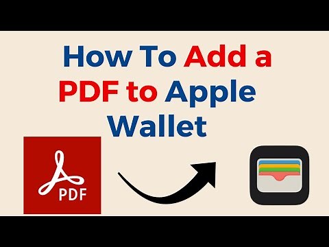 How To Add a PDF to Apple Wallet