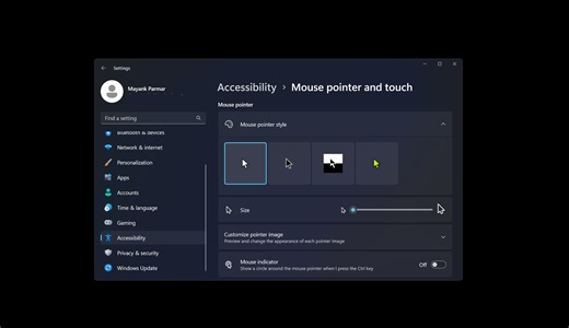 Windows 11 24H2 issue that messed up cursor size is now fixed