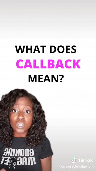 Mastering the Art of Call Backs in Acting