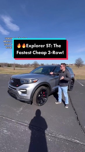 Unlike most other three row SUVs, this 2023 Ford Explorer ST is no slouch. Making 400hp from a Turbocharged V-6 Engine, this beast knows how to handle power well! Not many other SUVs can hit the backroads while hauling the whole family as well. Would you buy this ST for its power? Put your thoughts in the comments below! #ford #builtfordtough #tremor #f150tremor #fancy #f150 #fordf150 #trucks #ballinonabudget #boujee #cars #carreview #carconfections #carsofinstagram #automotive #fyp #youtube #ra