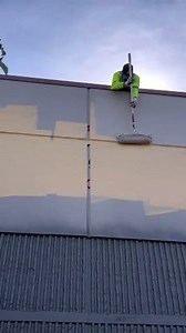 3.5K views · 29 reactions | a good way to paint a commercial building. If it’s safe get up on the roof and paint the top. #fypage #fy #exteriorpainting #commercialpainting | House Painting | Facebook