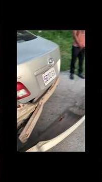 Semi vs car #careless #accident #reckless #wreck #carelessdrivers