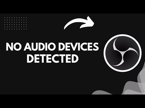 How to Fix “No Audio Devices Detected” in OBS Studio | Easy Audio Troubleshooting (2025)