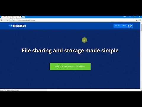 How to share files using mediafire
