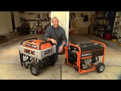 Generac Power Systems GP8000E Portable Generator