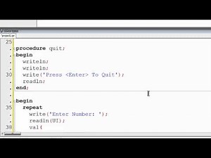 Free Pascal Program Tutorial 17 - Function Examples - Lazarus