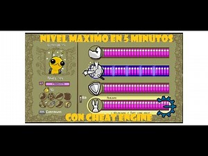 ¡¡¡¡¡COMO SUBIR AL NIVEL MAXIMO DE CASTLE CRASHERS EN 5 MINUTOS CON CHEAT ENGINE!!!!!
