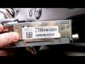 How decode Renault Scenic radio