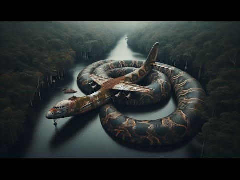 Lost in the Amazon: Encounter with the World’s Largest Snake |AI Travel Relaxing |Natural Discovery