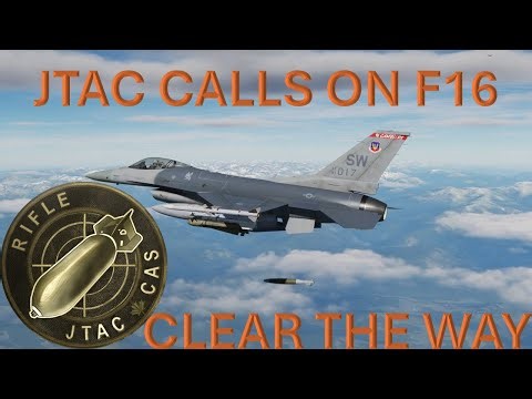 DCS F16s clear the way with JTAC | DCS | JTAC | Digital Combat Simulator |