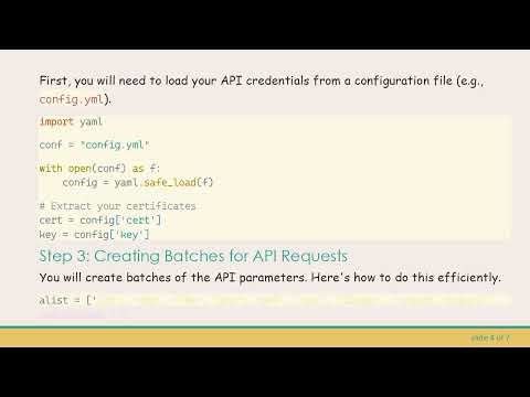 How to Write Multiple API Calls to Individual JSON Files in Python
