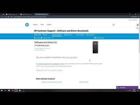HP Z400 Z600 Z800 BIOS Update How To Video