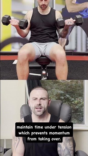 Incline Dumbbell Curls For A Deeper Stretch!