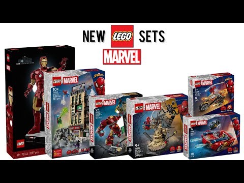 All the new LEGO marvel sets January 2026 officially revealed
