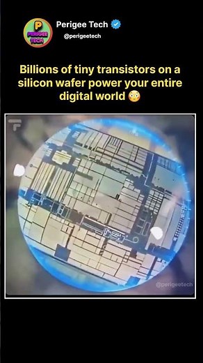 Billions of Transistors Inside This Tiny Chip 😳⚡#shorts #semiconductor #chips #microchip