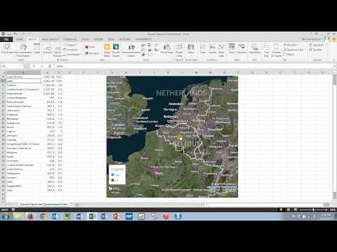 Using Bing Maps for Visualisation