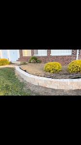11 reactions | It’s cap and plant day!  Our new garden wall is ready for the finishing touches — we built it using Nicolock 6” Colonial Wall Block in Chesapeake Blend, and today we’re topping it off with a sleek Raven cap for a clean, polished edge. Once the caps are set, it’s on to the fun part — planting around the new wall to bring the whole space to life! Another Hurley Landscape transformation in progress | Hurley Landscape & Design | Facebook