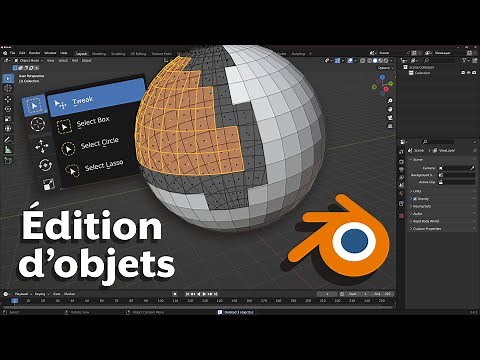 BLENDER - How to edit or modify a 3D object? (beginner)
