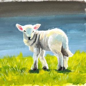 Six ways to blend gouache paint -