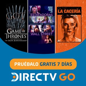 12K views · 1.1K reactions | ¡Prueba DIRECTV GO gratis 7 días! 朗 Suscríbete desde S/. 39 por mes y disfruta la mejor cartelera en cine y series.  Incluye HBO por 2 años | DIRECTV GO | Facebook