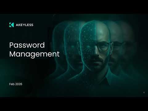 Akeyless Password Management Video