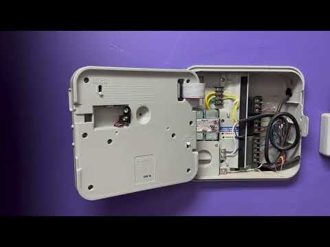 Installing Batteries in the Hunter C Pro Irrigation Clock