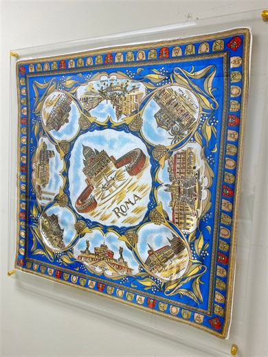 Acrylic Floating Scarf Hermes Frame Custom Display Wall Art Decor - Etsy