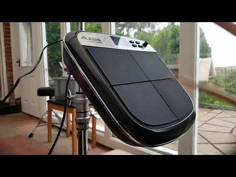 Alesis SamplePad drum beat and sounds demo