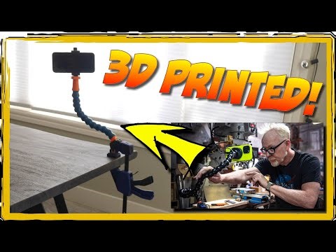 3d print the One Day Build Smartphone Camera Rig from Adam Savage