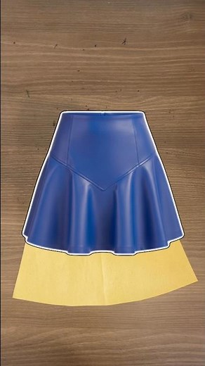 Basic A-Line Skirt Pattern Design: The Perfect Start for Beginners.#sewing #sewingtutorial