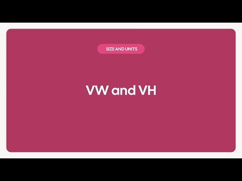 Viewport Width and Viewport Height