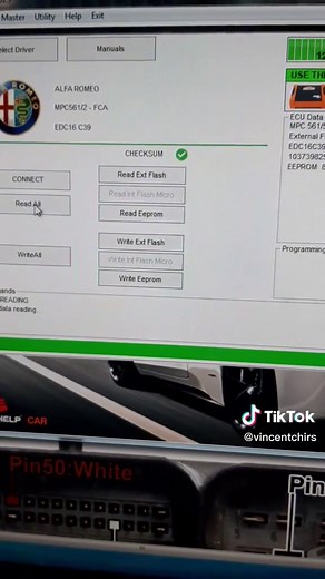 KT200 ECU programmer read and write Alfa Romeo EDC16C39 #cartool #diagnosis #programming #obd #kt200#ecu programming #ecu #ecuflash #ecutuning
