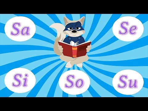 Sílabas Sa Se Si So Su - Aprende a leer - Palabras con S para niños — Canción Infantil