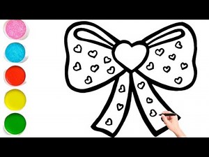 How to Draw a Bow Step by Step | Easy Drawing Tutorial