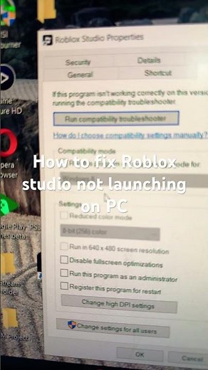 How to fix Roblox studio not launching on PC