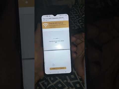 Wifi repeater extender reset password and set up