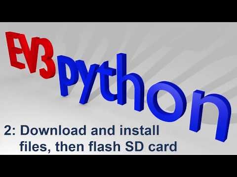 Download and Install EV3 Python