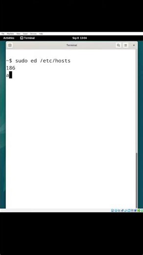 The Fastest Way to Make Edits in Linux #coding #ed #editor