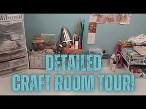 Detailed Craft Room Tour!