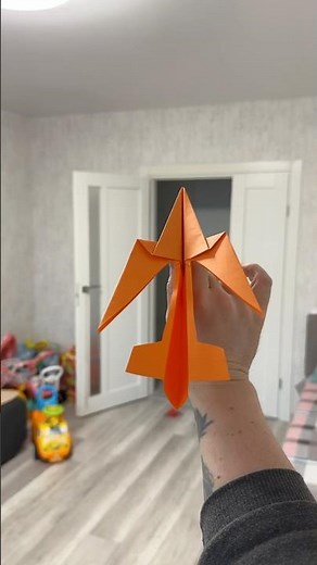 DIY Paper Airplane Flew 230 ft! My Room Is Too Short – How Far Can Yours Fly?