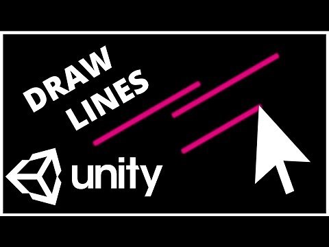 Draw Lines in Unity using LineRenderer | Tutorial
