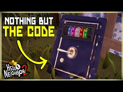 The Combination For The Hunters Colour Safe In Hello Neighbor 2 | Level 3 Whats the Code