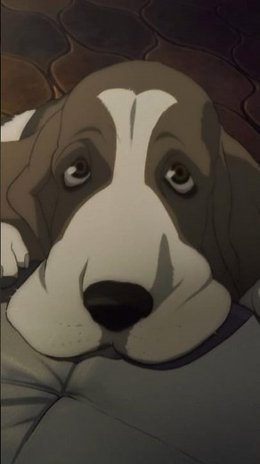 The most adorable anime dog ever?? 🥺💕 GHOST IN THE SHELL 2: INNOCENCE