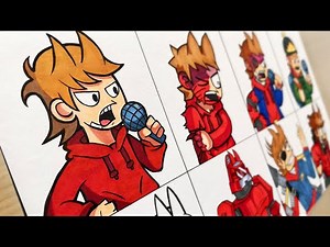 Drawing FRIDAY NIGHT FUNKIN' - All Tord Mods/ Tord Red Fury / Red Army / Eddsworld Tord