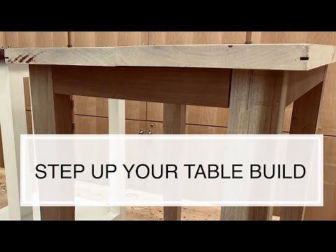 Build Better Tables: Mortise and Tenon Joinery