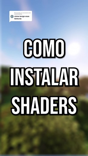 Cómo instalar shaders en Minecraft | Tutorial completo