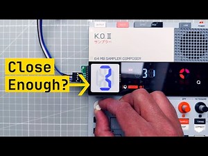 3D printed 7-segment display - i.e.- I made Teenage Engineering display at home